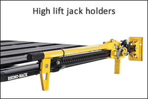 Link to Rhino Rack Pioneer high lift jack holders